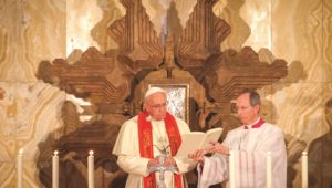 Papst Franziskus in Israel