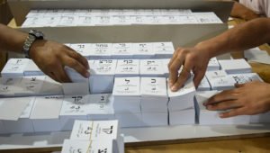 Vorbereitung der Wahlzettel