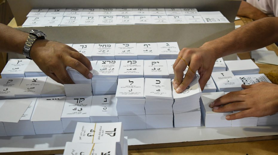 Vorbereitung der Wahlzettel