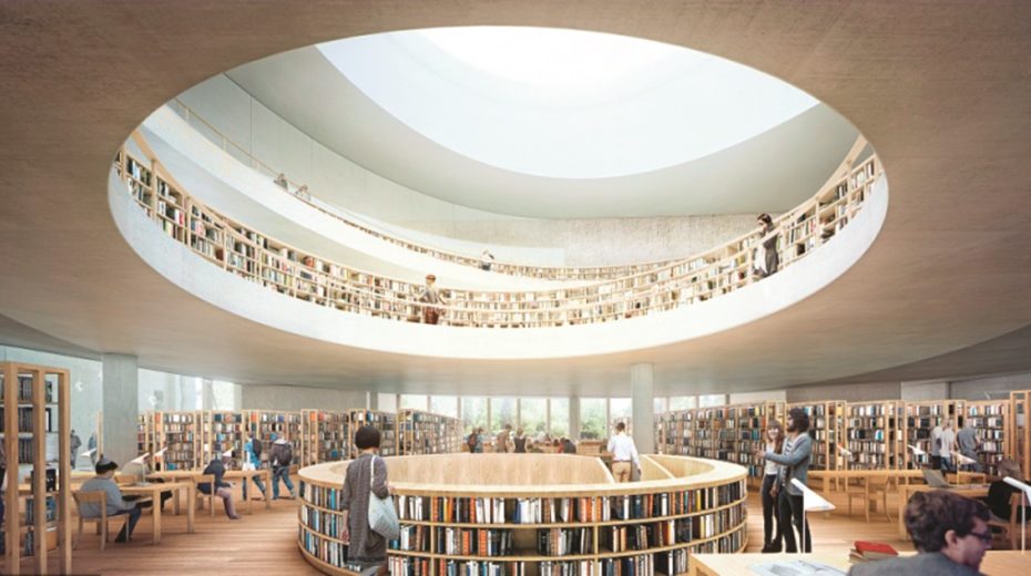 Breaking Ground for the National Library