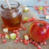 Granatapfel und Honig