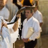 Gebete an der Klagemauer zu Jom Kippur 2018