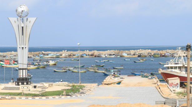 Gaza harbor