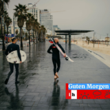 Tel Aviv am Strand im Winter