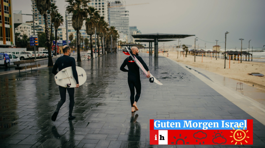 Tel Aviv am Strand im Winter