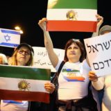 Demontration für die Iraner in Tel Aviv