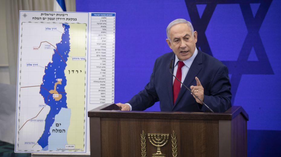 Netanyahu, Rivals Jockey Over Annexation of Biblical Lands Third Israel election has rivals competing to be most right-wing.