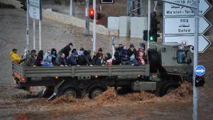 Flooding has wrought destruction on Northern Israel.