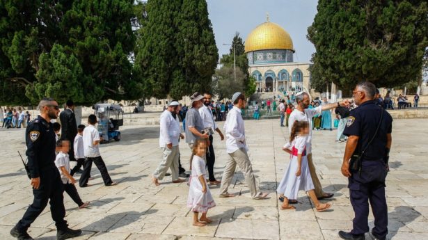 Jews are not permitted to pray at the Temple Mount.