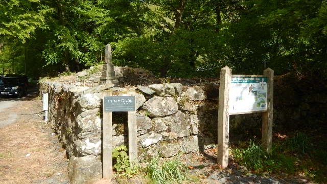 Land of the Brave! Remains of Mary Jones cottage in Wales.