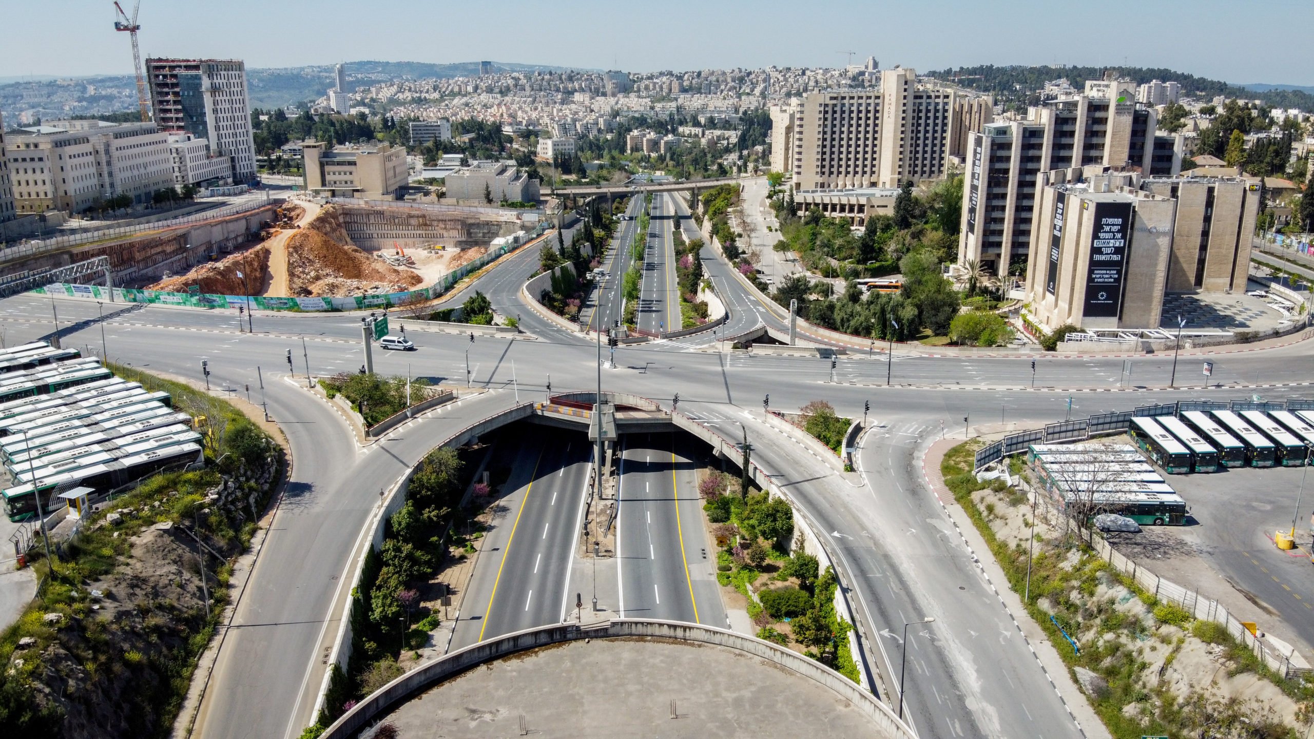 Jerusalem - Leere Straßen