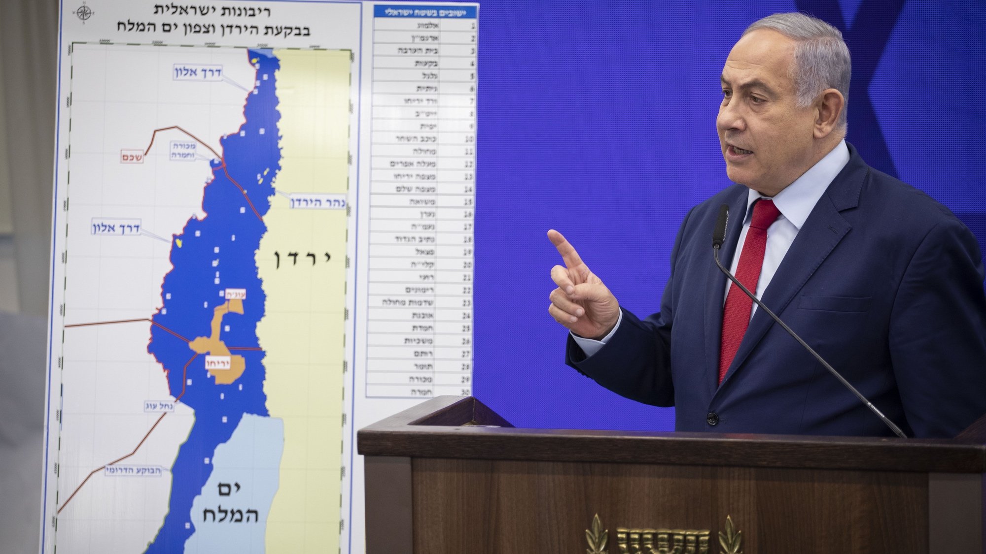 Report: Palestinians Tortured for Saying They’d Rather Be Israeli - Photo: Hadas Parush/Flash90 Netanyahu wants to annex the Jordan Valley.