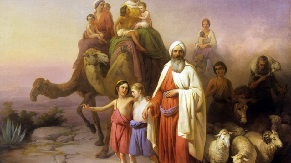 In the Footsteps of Abraham Who could Father Abraham look up to?