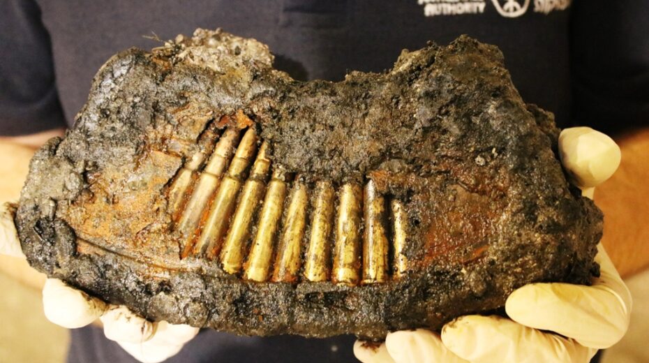 Surprise! Jordanian Ammunition Found Near the Western Wall Jordanian ammunition found stashed near the Western Wall.