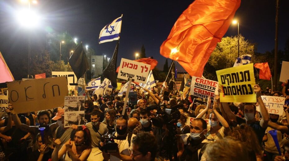 The US Influence on the Israeli Protests Israeli protests against Netanyahu have reached fever pitch