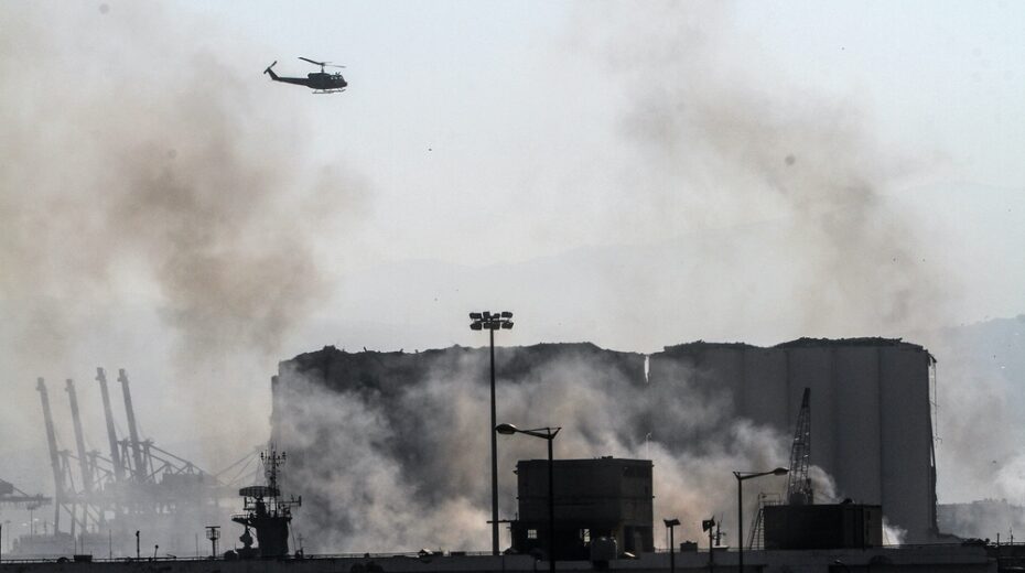 nach der Explosion in Beirut