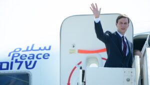 Israel El Al flight lands in Abu Dhabi as explosions rock UAE.