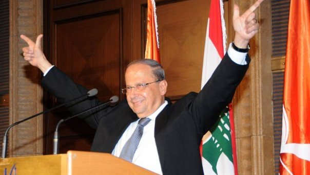 Lebanese Christian President Michel Aoun