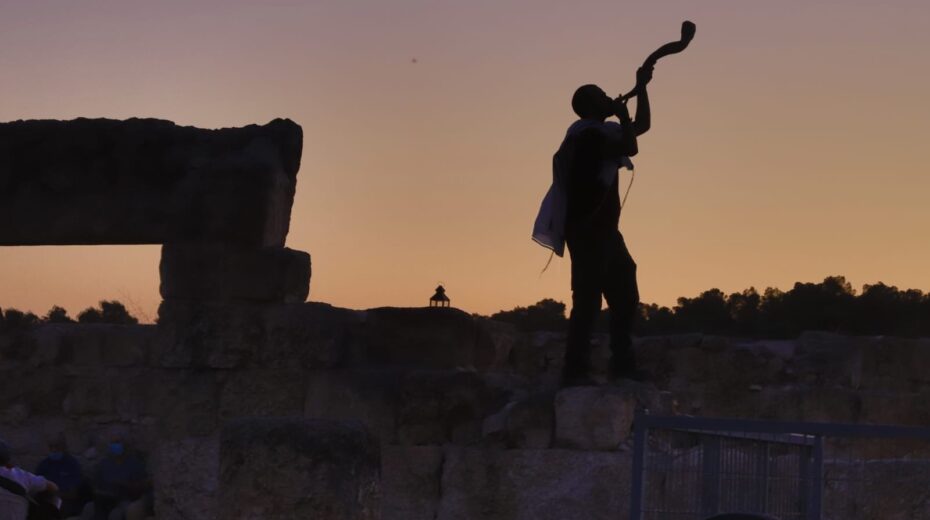 Israelis Gather in Ancient Ruins to Call Upon the Lord Selichot tour in Yatir Forest.