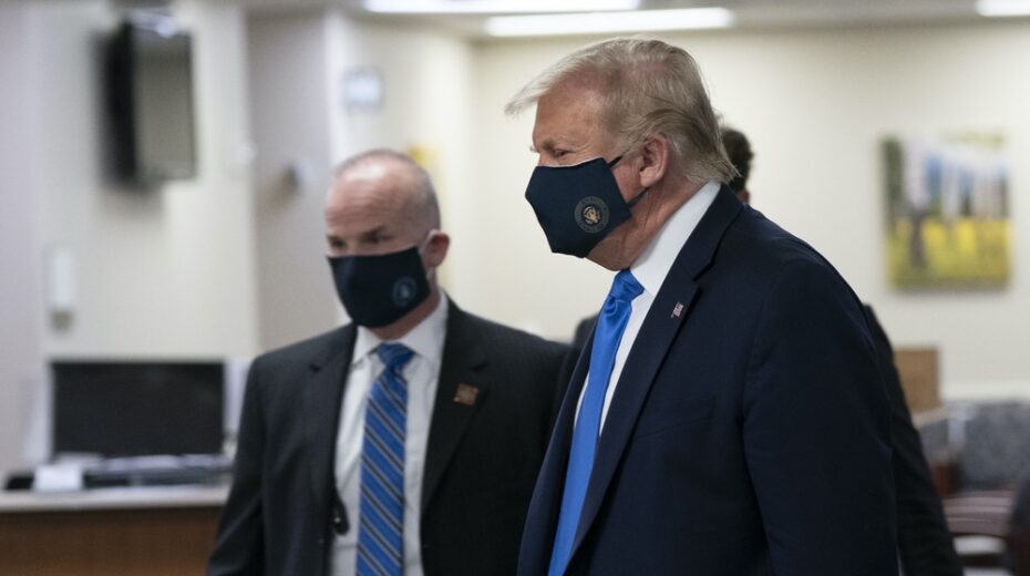 Should Jews Pray for Trump’s Recovery From COVID-19? Trump taken to Walter Reed Hospital after contracting COVID-19.