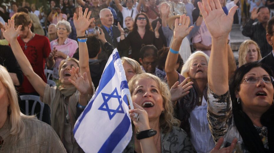Christian – Israel’s History, All of It, Is Your History Christians pray for Israel during a visit to Jerusalem.