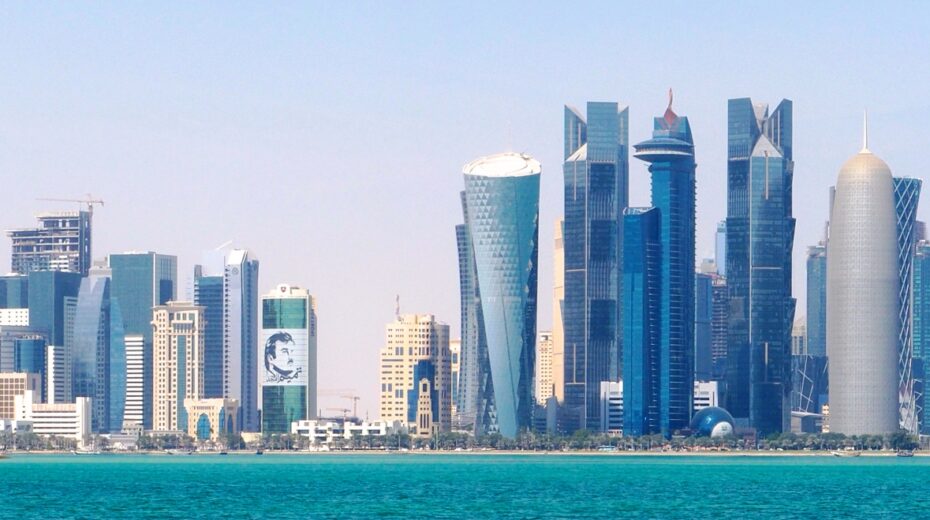 Skyline of Doha, Qatar