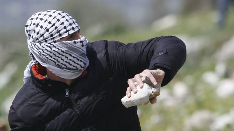 Wife of the man who bombed Ami Ortiz is herself assaulted by terrorists.