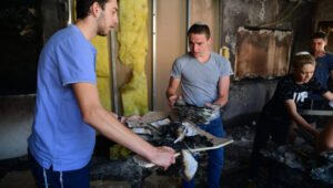 Pogroms Continue in Israeli Cities; Jews Counterstrike