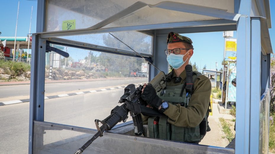 Palestinians try to plant dead baby near IDF military post.