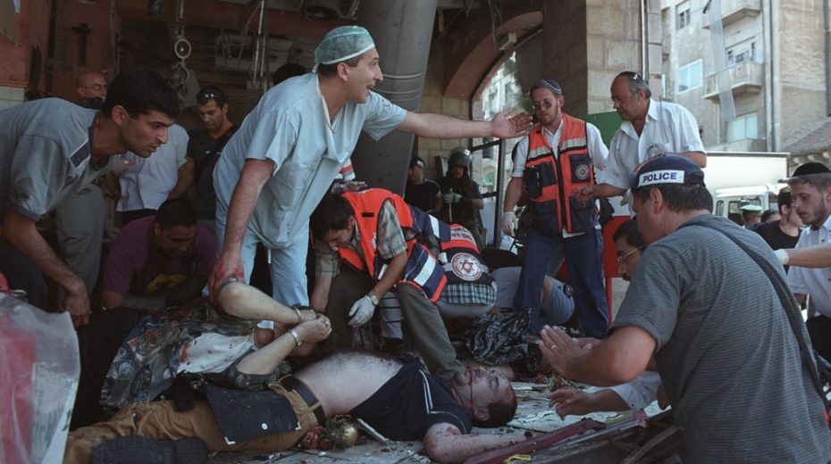 The Lucrative Business of Blowing Up Jews Palestinian terrorists have been handsomely rewarded for their role in the grizzly 2001 bombing of the Sbarro pizzeria in downtown Jerusalem.