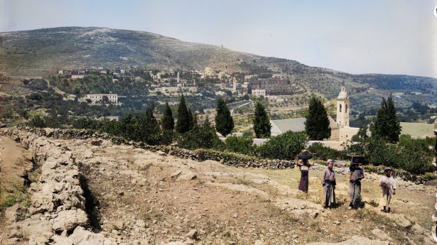 Ein Kerem, early 20th century. This is the traditional birthplace of John the Baptist, and is today a neighborhood of Jerusalem.