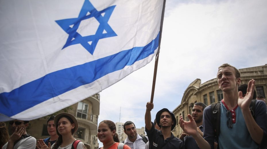 Illustration. Young Arabs increasingly see themselves as Israeli, and reject being labeled "Palestinian."