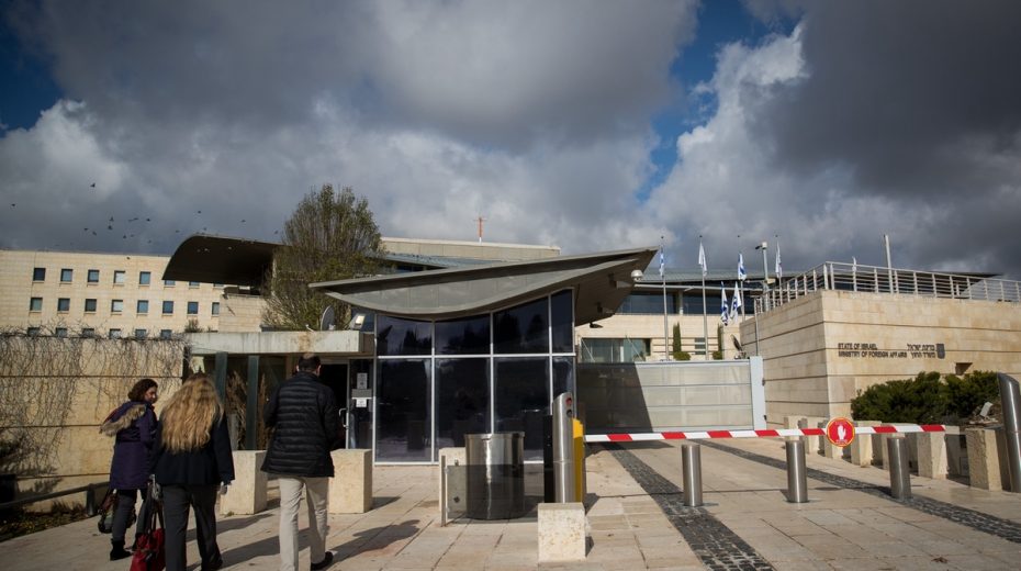 The Foreign Ministry in Jerusalem was the scene of a tense showdown between Israeli and European diplomats last month.