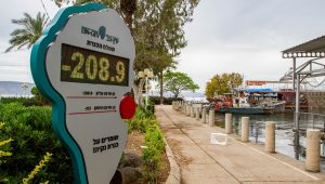 Ambitious plan means the water level of the Sea of Galilee might never again fall below its red line. ﻿