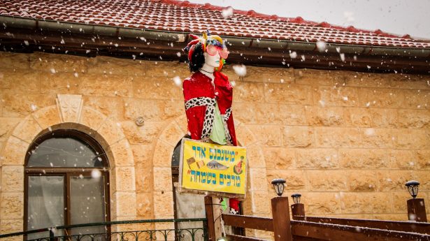 And in a surprise twist, Purim 2022 was accompanied by snow in many parts of the country!