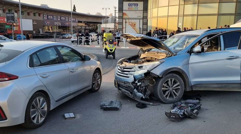 Scene of the ISIS-fueled terrorist attack in southern Israel.