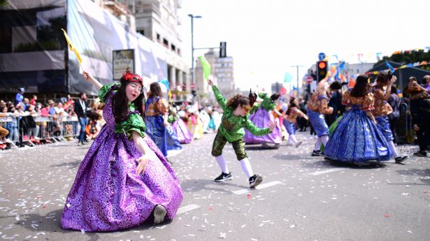 Purim parade in Herzliya.