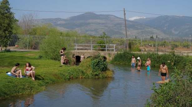 These images are also from the north, in the background you can see the snow-capped Mount Hermon.