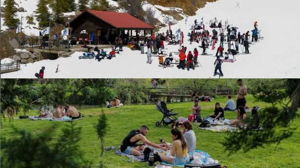 Winter and Summer in the same day.