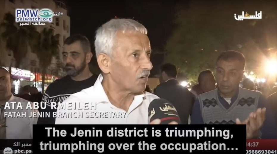 Palestinian Leaders Voice Praise for Recent Terror Attacks in Bnei Barak, Tel Aviv