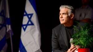 Israeli Foreign Minister Yair Lapid.