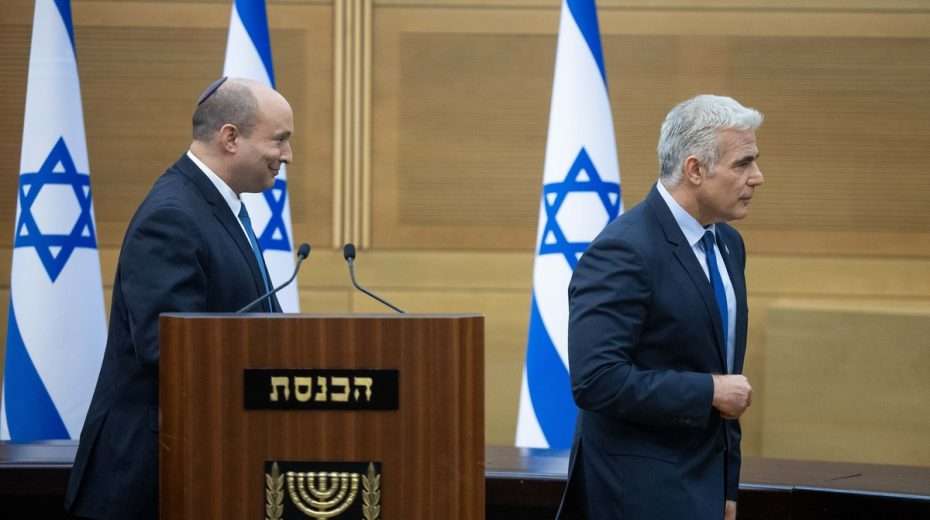 The Fall of the Israeli Government and the Upcoming Election Bennett and Lapid tell the nation that their unity coalition experiment has failed.