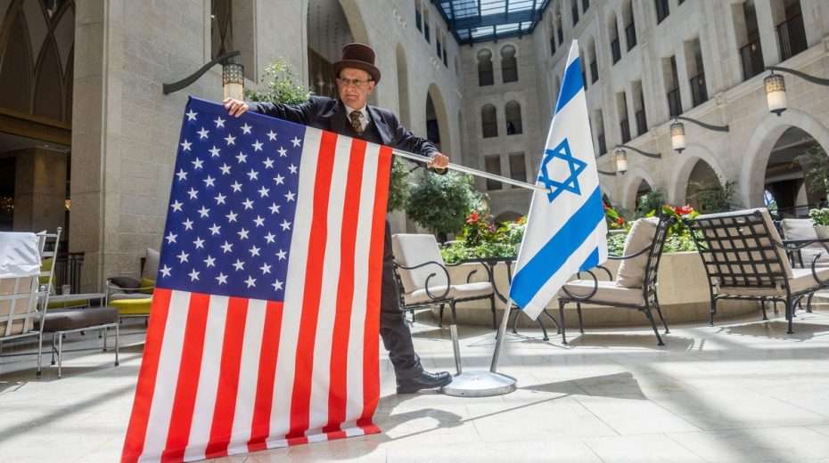 Judea and Samaria Leaders Weigh In on Biden’s Israel Visit Staff at the Waldorf Astoria in Jerusalem prepare for the arrival of US President Joe Biden.