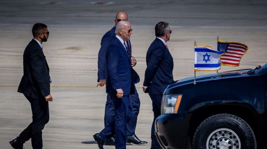 US President Joe Biden departs for Saudi Arabia after two days in Israel.