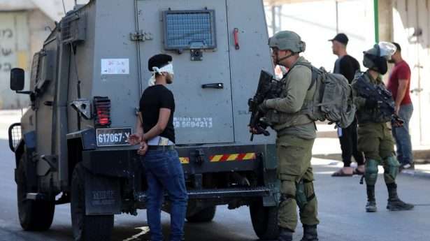 Israeli soldiers conduct anti-terror raids in and around the biblical city of Hebron.