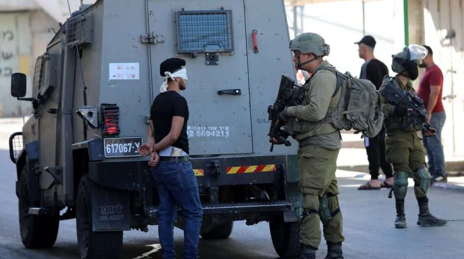 Israeli soldiers conduct anti-terror raids in and around the biblical city of Hebron.