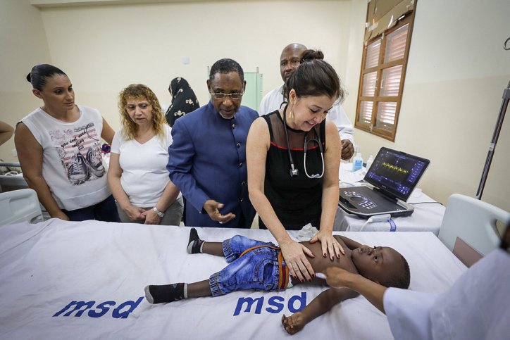 Die israelische Organisation Save a Child's Heart operiert Kinderherzen aus der ganzen Welt.