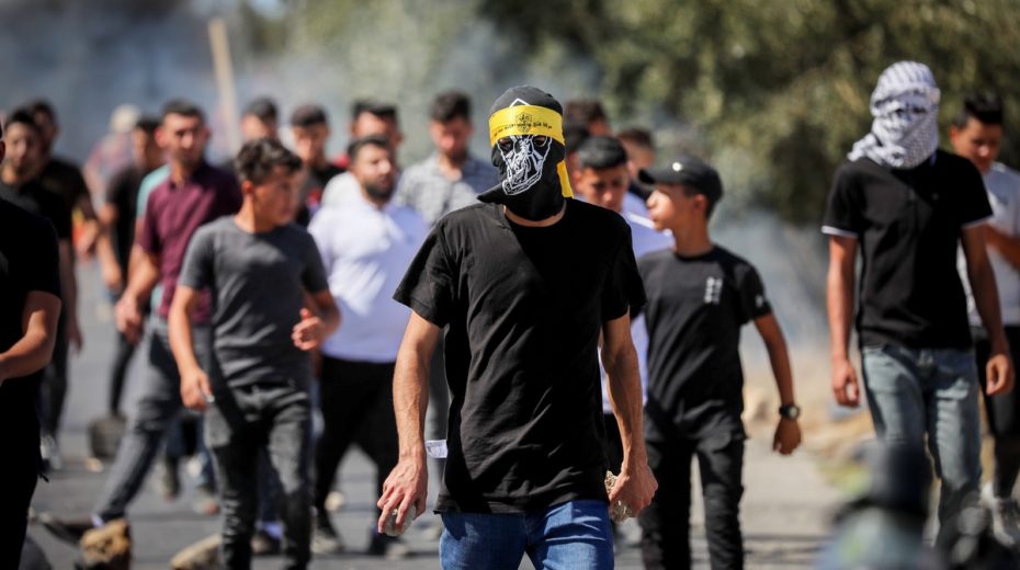 Ja, dieses Jahr sind mehr Palästinenser gestorben. Aber das liegt daran, dass sie mehr Gewalt gegen Israel ausüben. Bild: Wisam Hashlamoun/Flash90