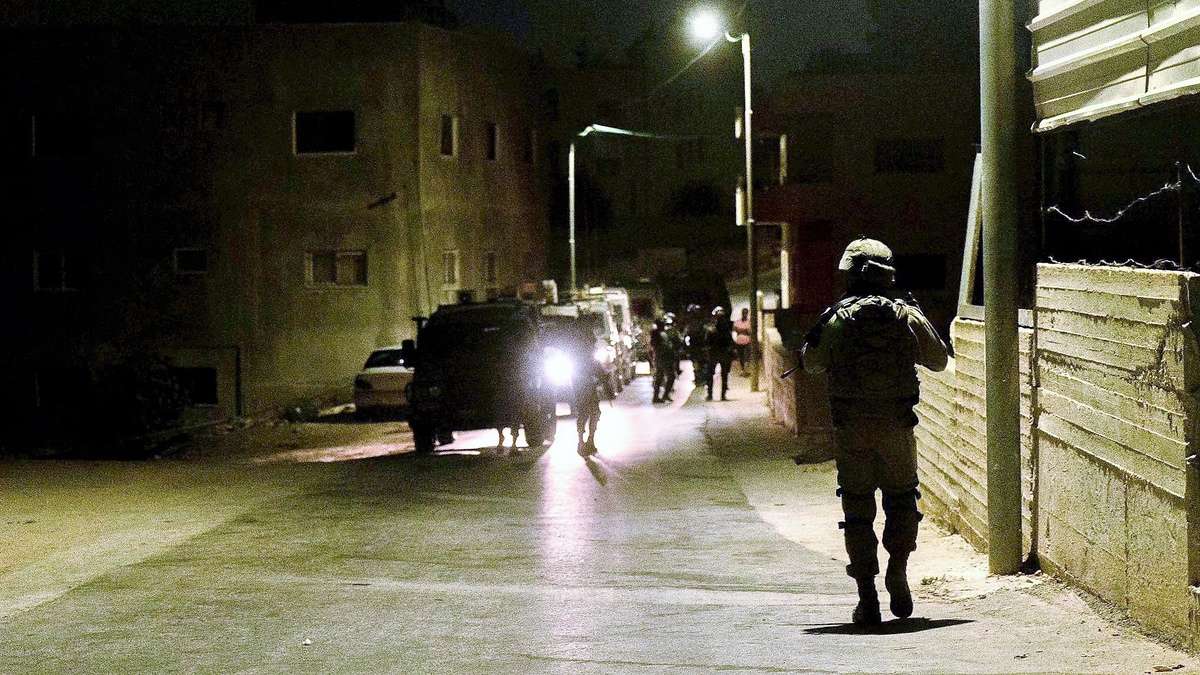 Israeli forces battle a wave of Palestinian terror in the biblical heartland.