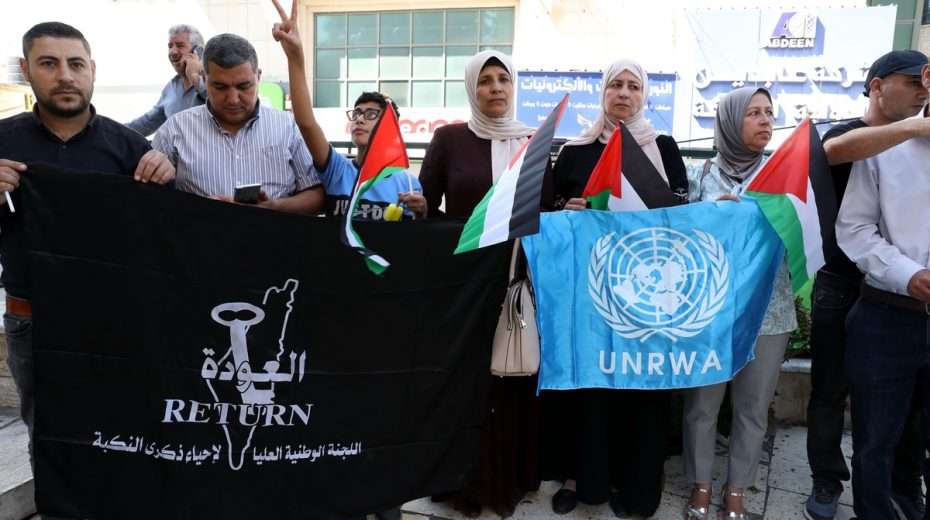 The United Nations is fully onboard with the Palestinian agenda to erase Israel from the map.